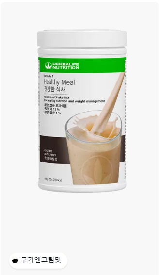 Formula 1 건강한 식사-쿠키앤크림맛